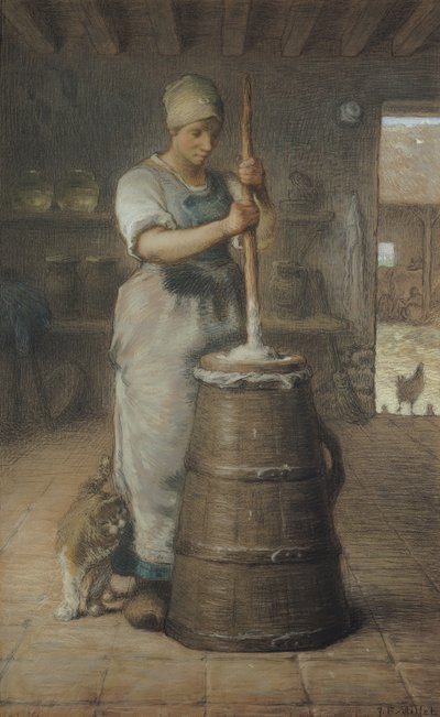 Zangolatura del burro, 1866-68 da Jean Francois Millet